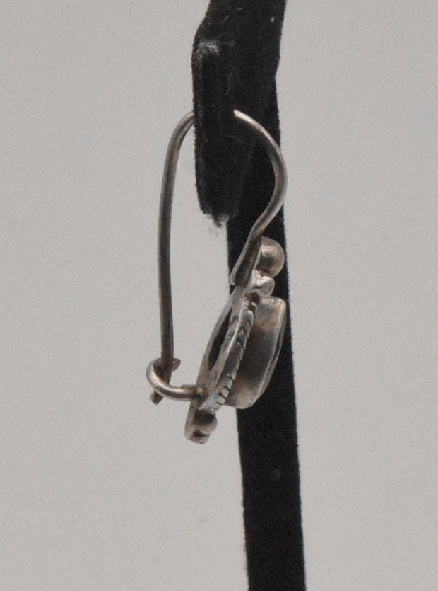 UNMATCHED Vintage Sterling Silver Amethyst Earring