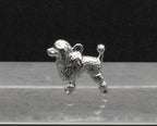 Vintage Silver Tone Poodle Charm