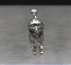 Vintage Silver Tone Poodle Charm