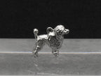 Vintage Silver Tone Poodle Charm