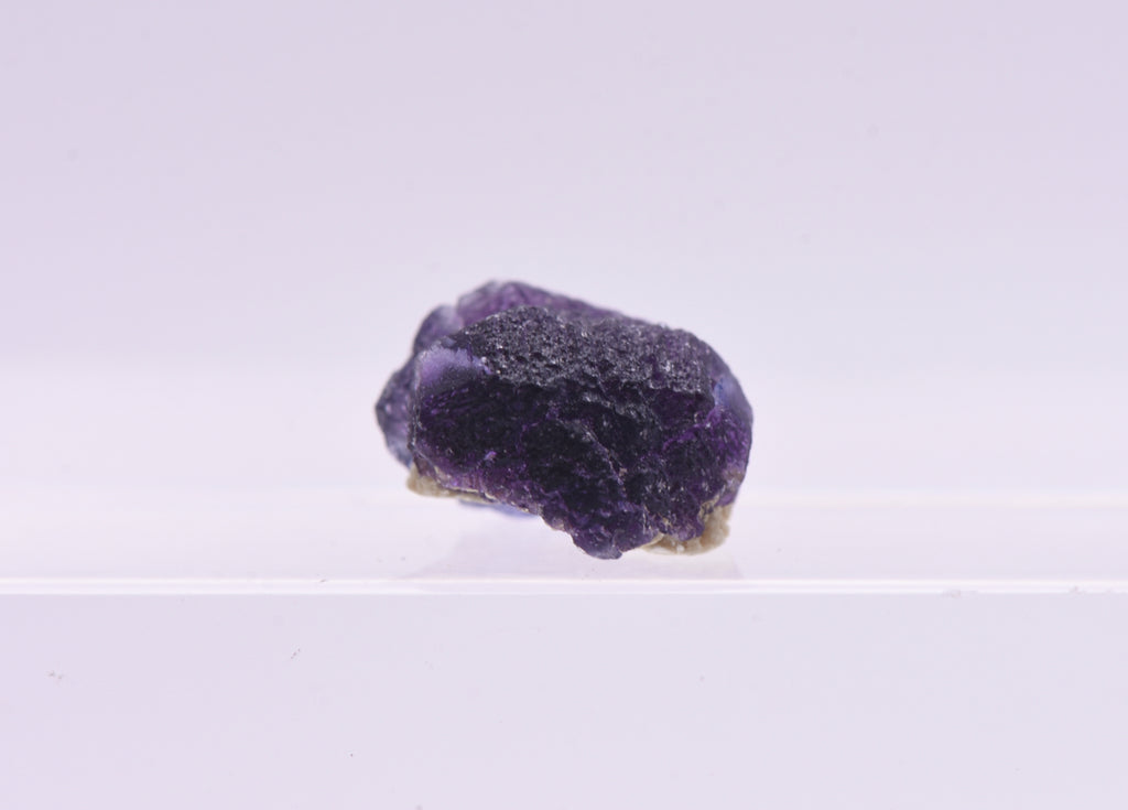 Euhedral Purple Fluorite Mineral Specimen