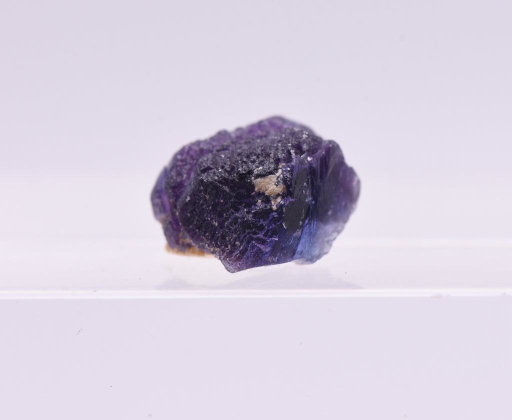 Euhedral Purple Fluorite Mineral Specimen