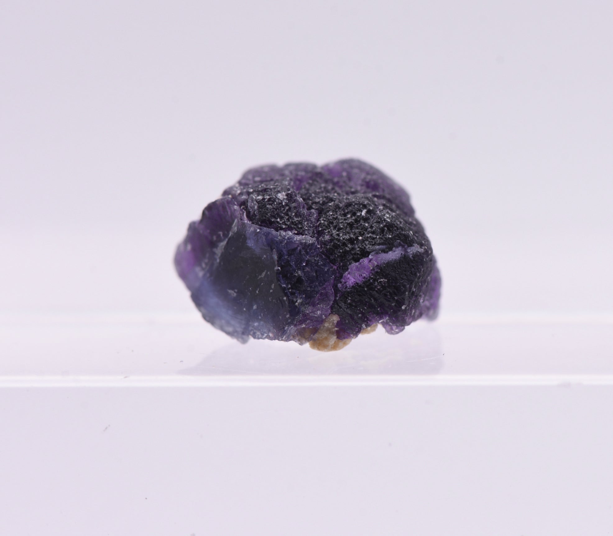 Euhedral Purple Fluorite Mineral Specimen