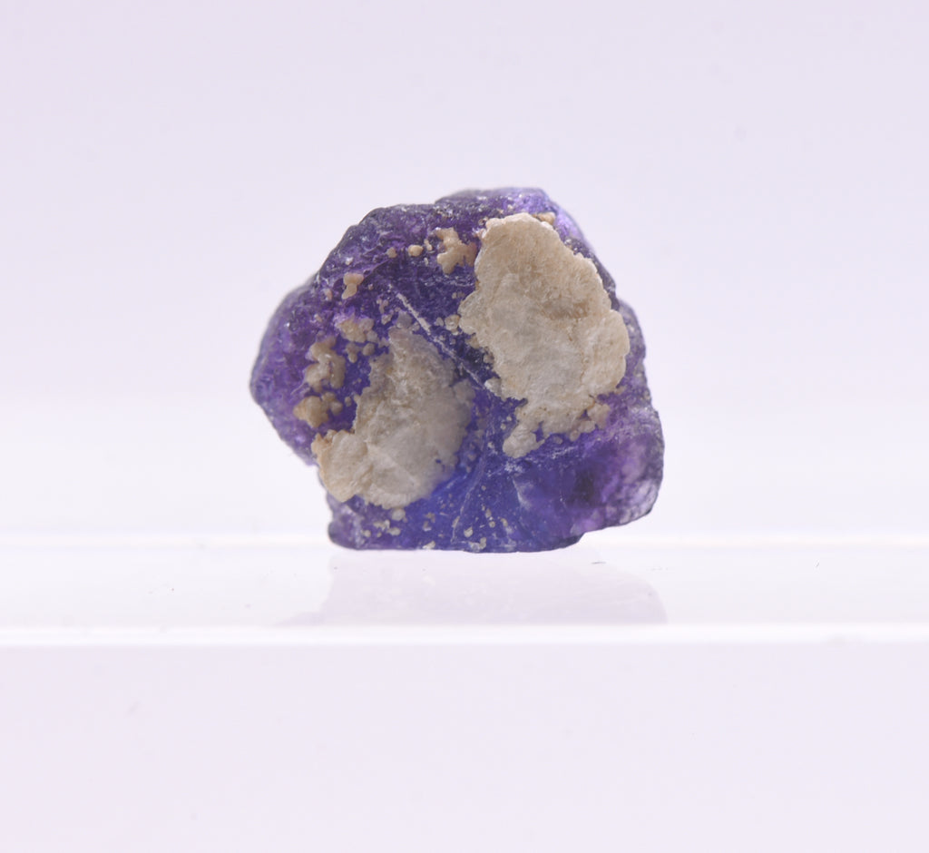 Euhedral Purple Fluorite Mineral Specimen