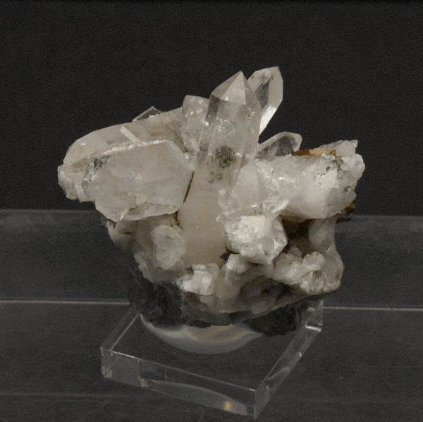 Stunning Doubly Terminated Quartz Crystal Cluster Mineral Specimen - Austria