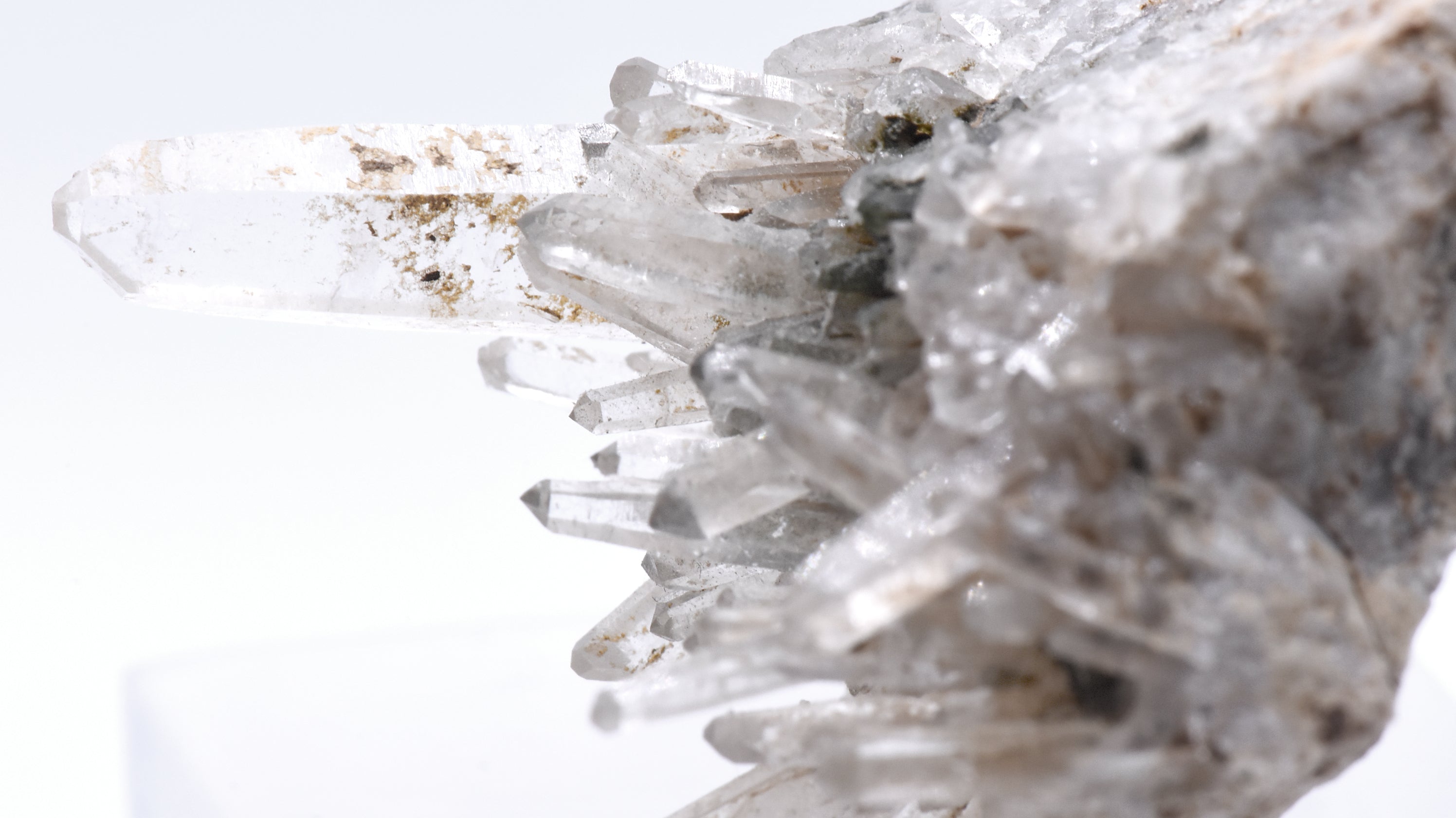 Quartz Crystal Cluster Mineral Specimen - Greece