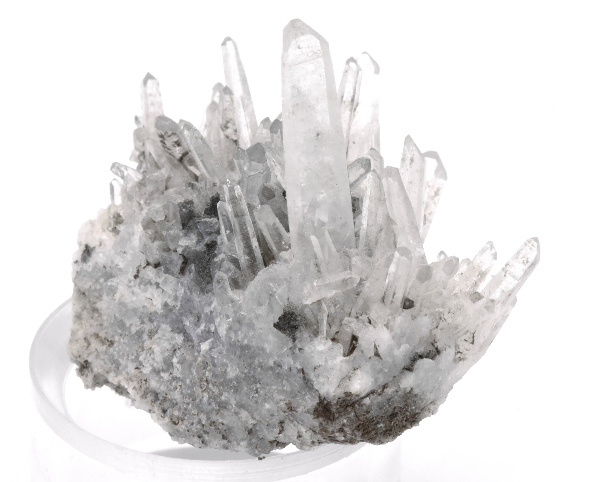 Quartz Crystal Cluster Mineral Specimen - Greece