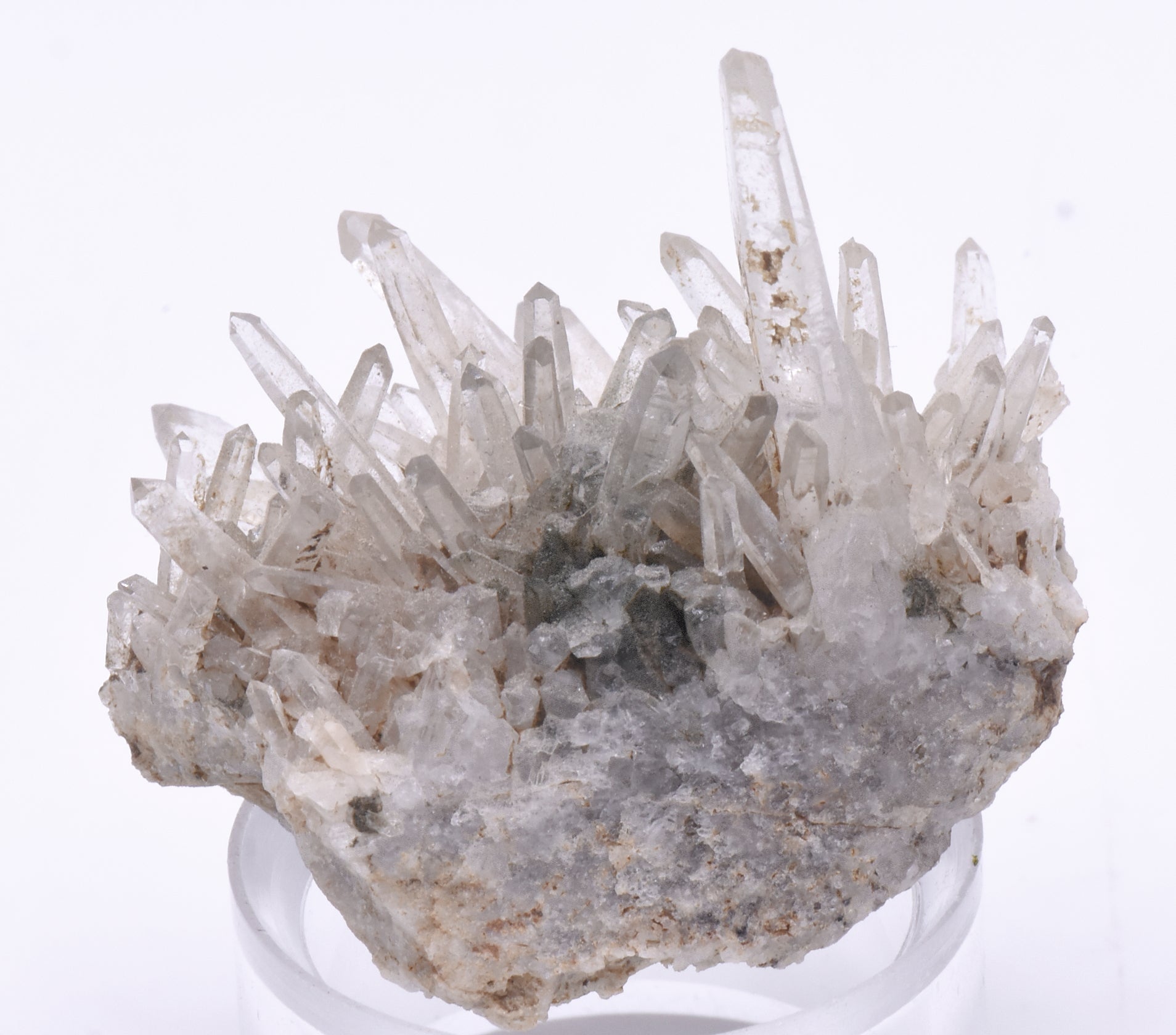 Quartz Crystal Cluster Mineral Specimen - Greece