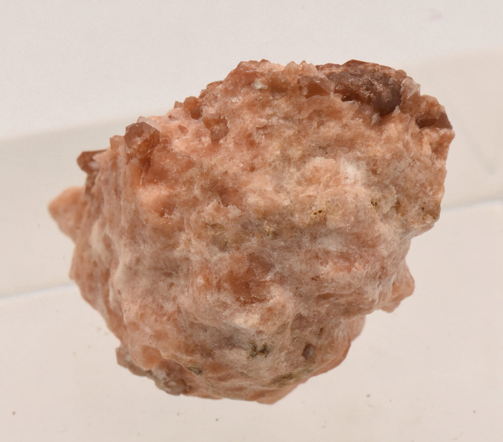 Jacinto de Compostela Hematoid Quartz Crystal Cluster on Red Gypsum Matrix - Chella, Spain