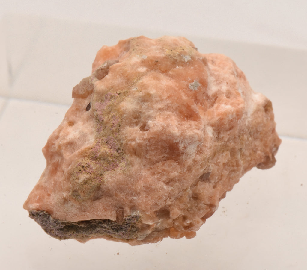 Jacinto de Compostela Hematoid Quartz Crystal Cluster on Red Gypsum Matrix - Chella, Spain