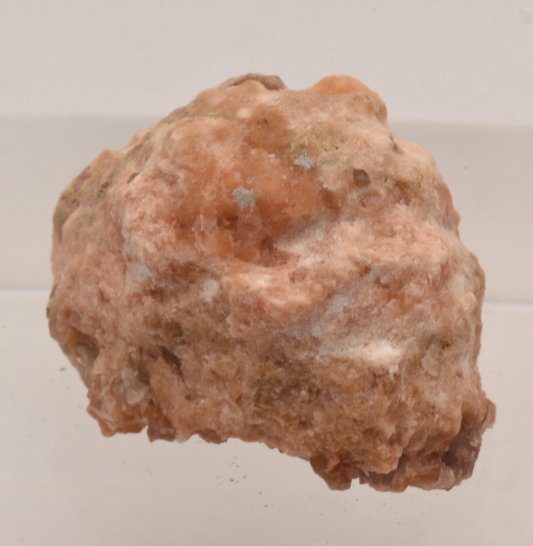 Jacinto de Compostela Hematoid Quartz Crystal Cluster on Red Gypsum Matrix - Chella, Spain