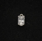 Sterling Silver Cubic Zirconia Small Pendant