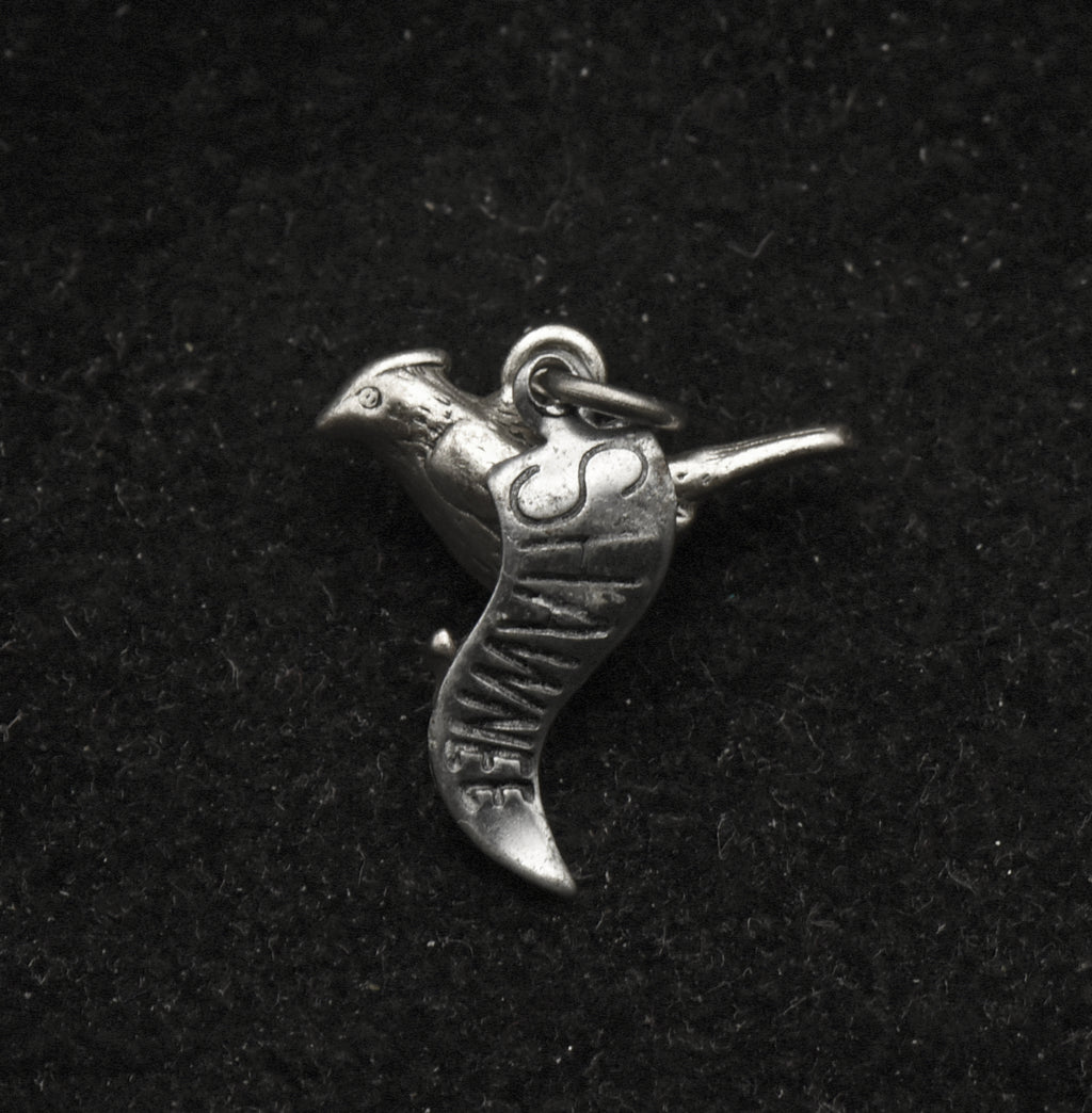 Vintage Sterling Silver "Shawnee" Bird Charm