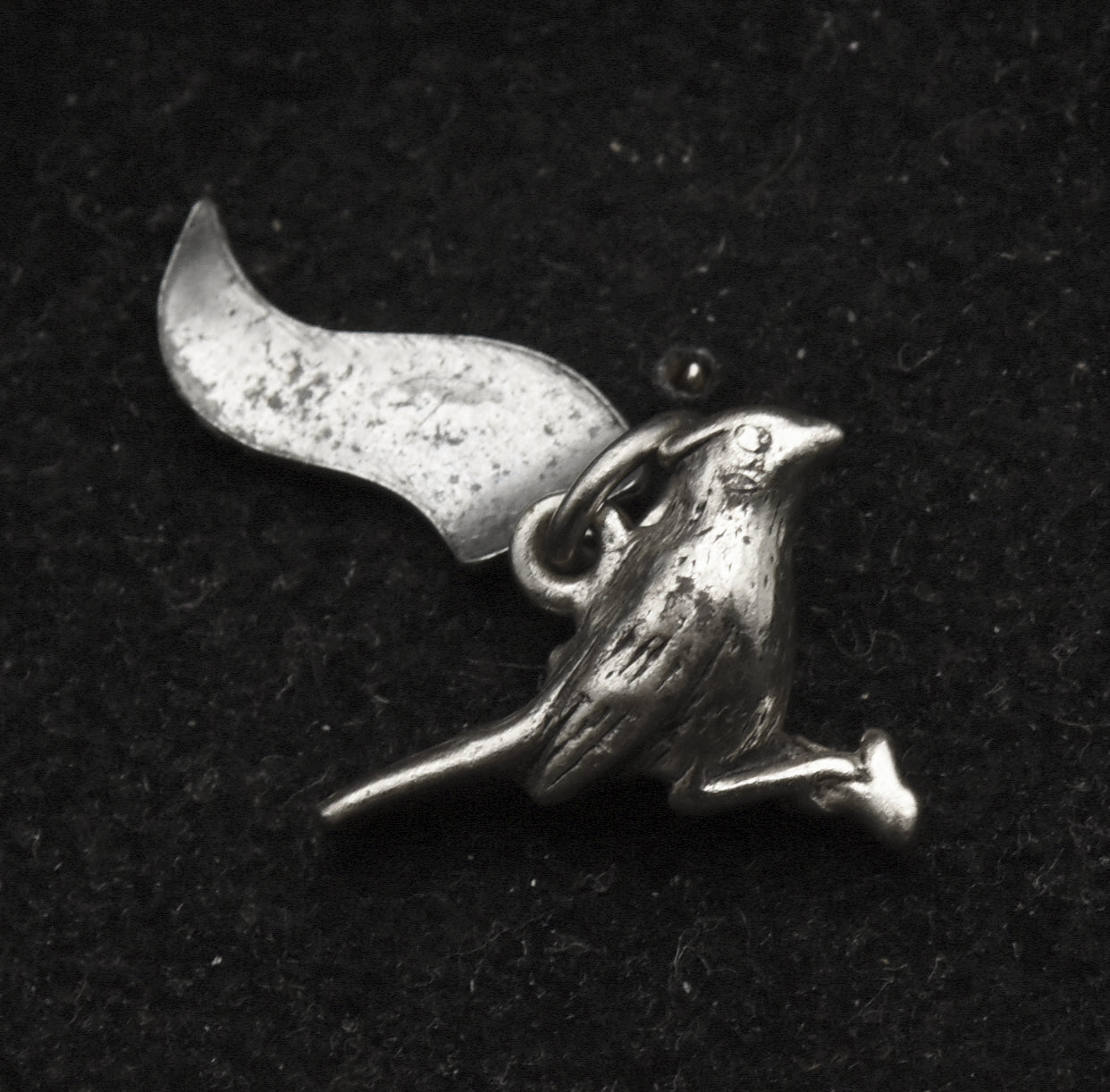 Vintage Sterling Silver "Shawnee" Bird Charm