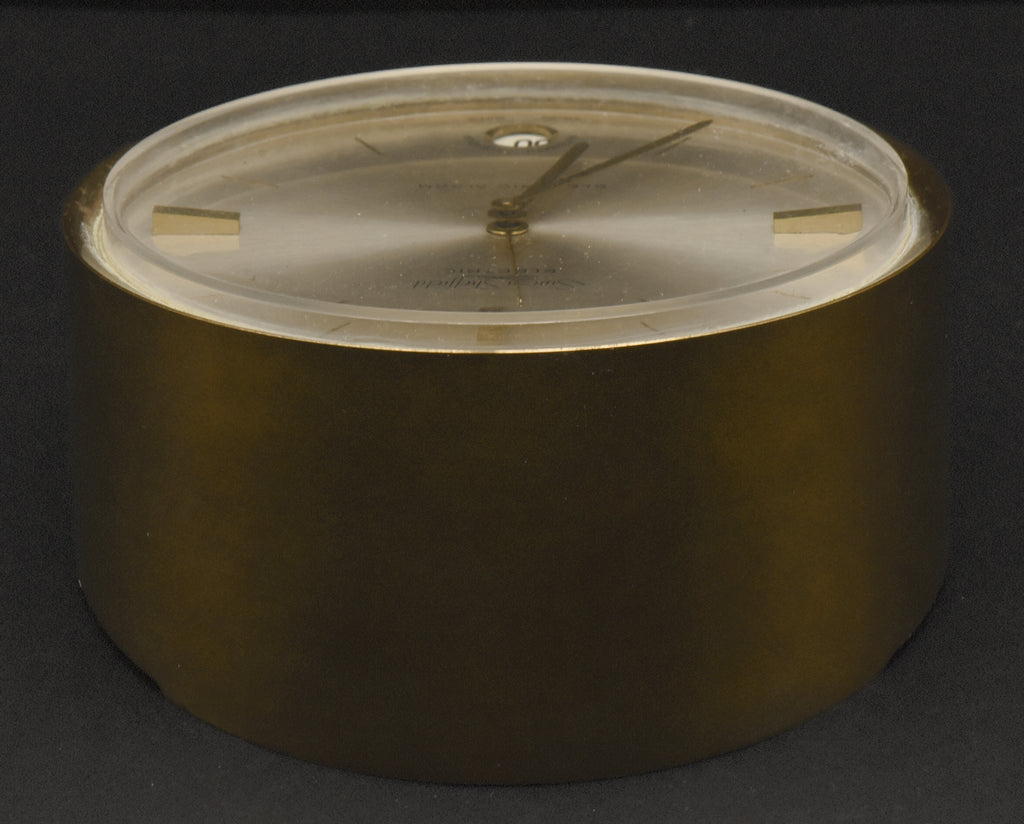 Swiza Sheffield - Vintage Brass Table Clock