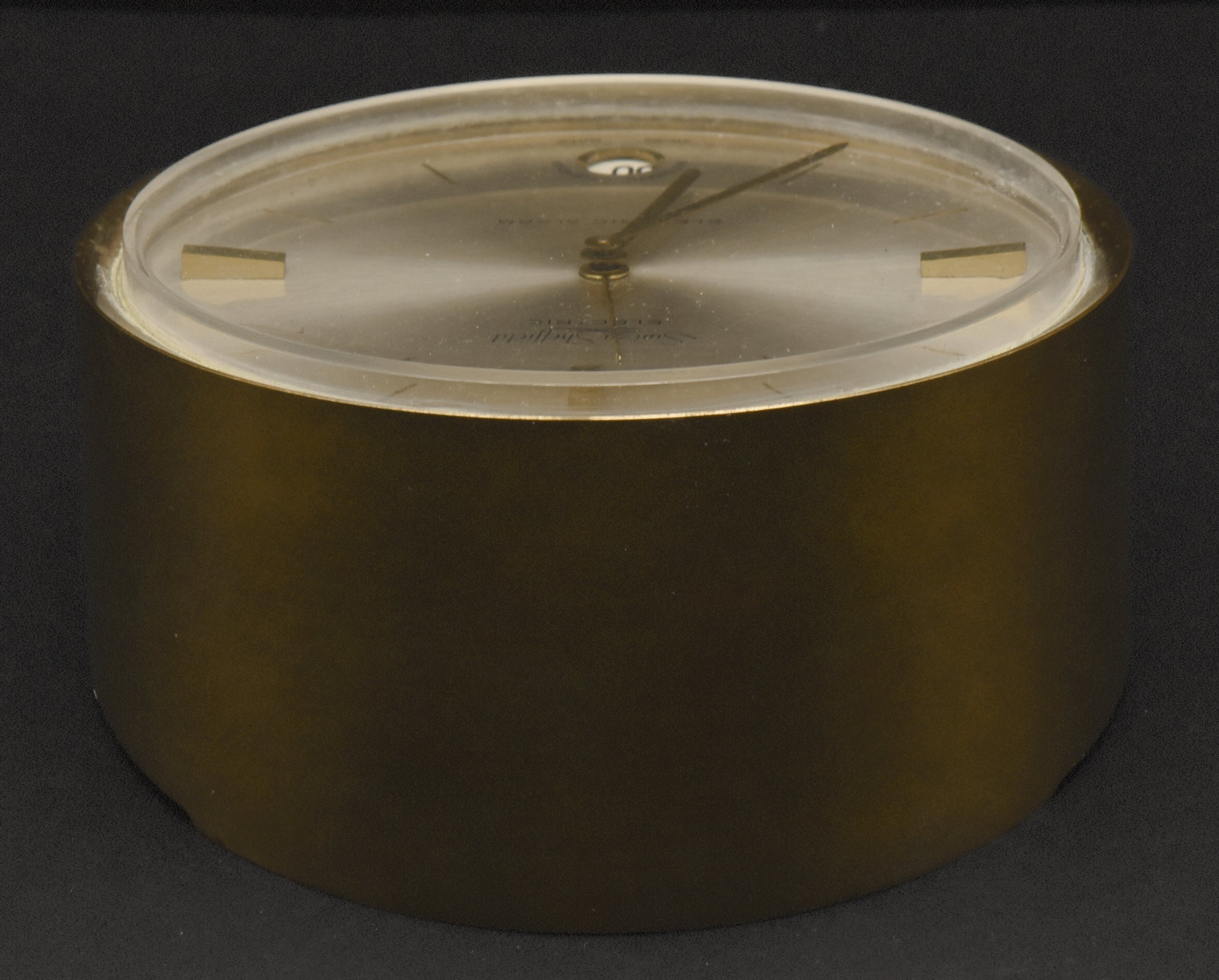 Swiza Sheffield - Vintage Brass Table Clock