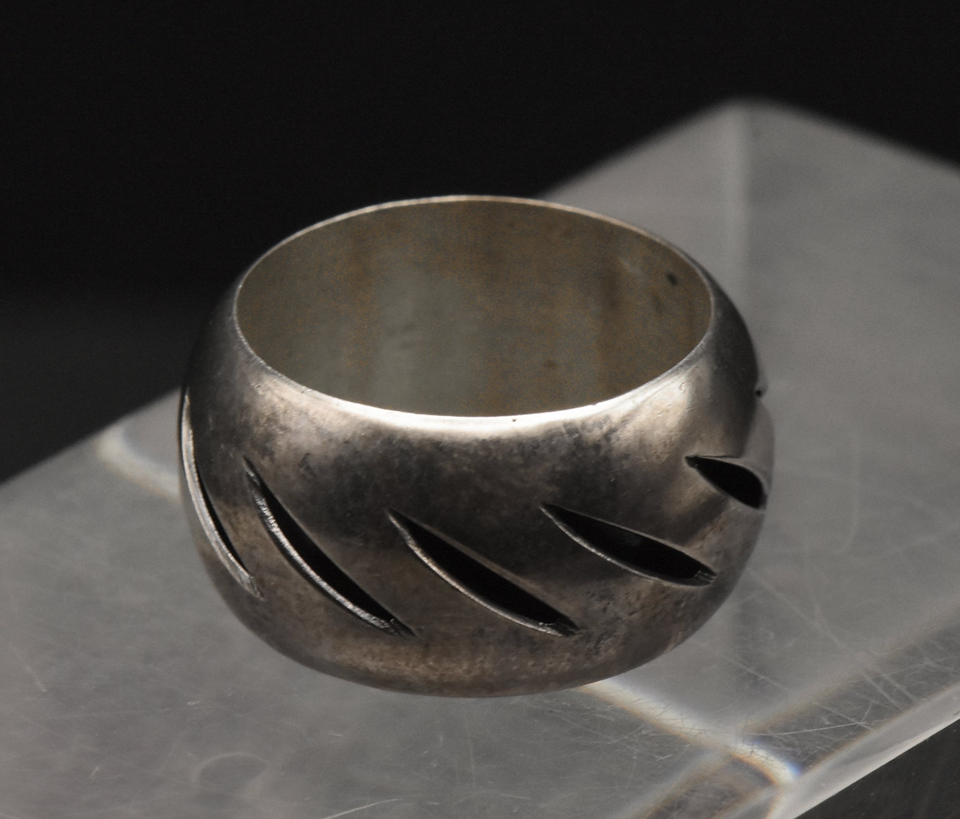 Vintage Sterling Silver Band - Size 6.25