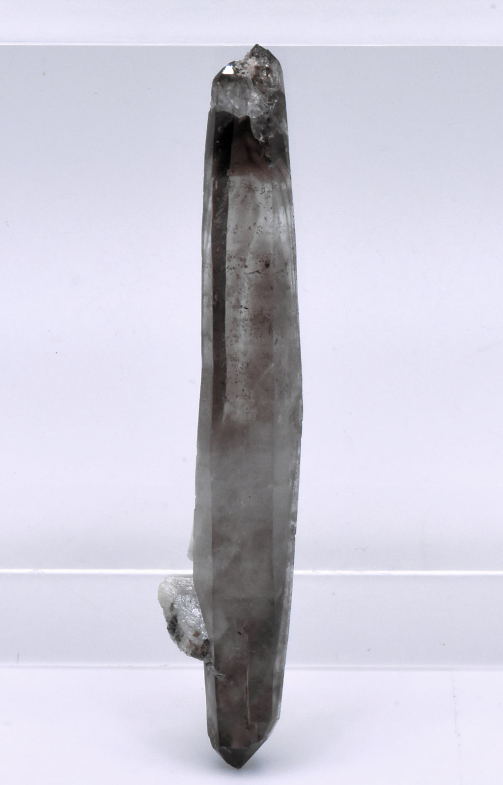 Doubly Terminated Smoky Quartz Crystal Mineral Specimen - Malawi