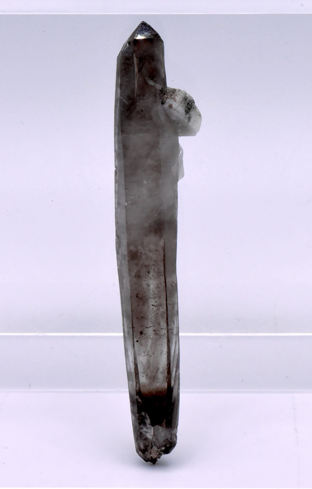 Doubly Terminated Smoky Quartz Crystal Mineral Specimen - Malawi