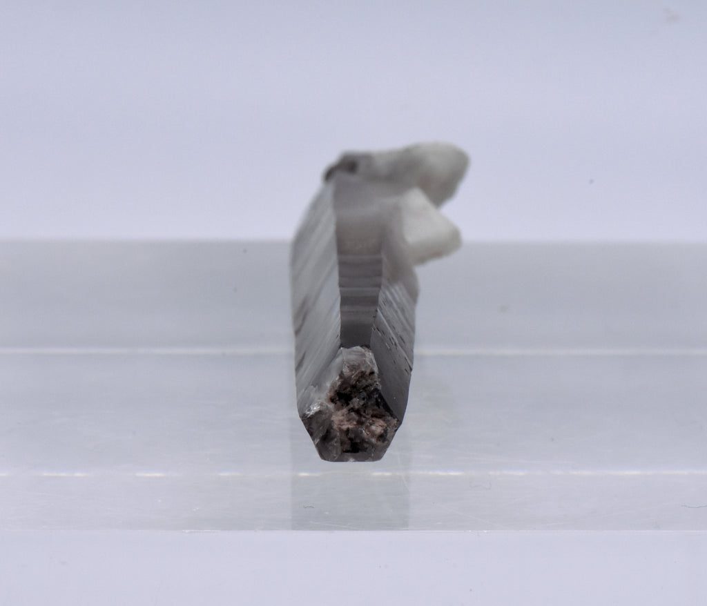 Doubly Terminated Smoky Quartz Crystal Mineral Specimen - Malawi