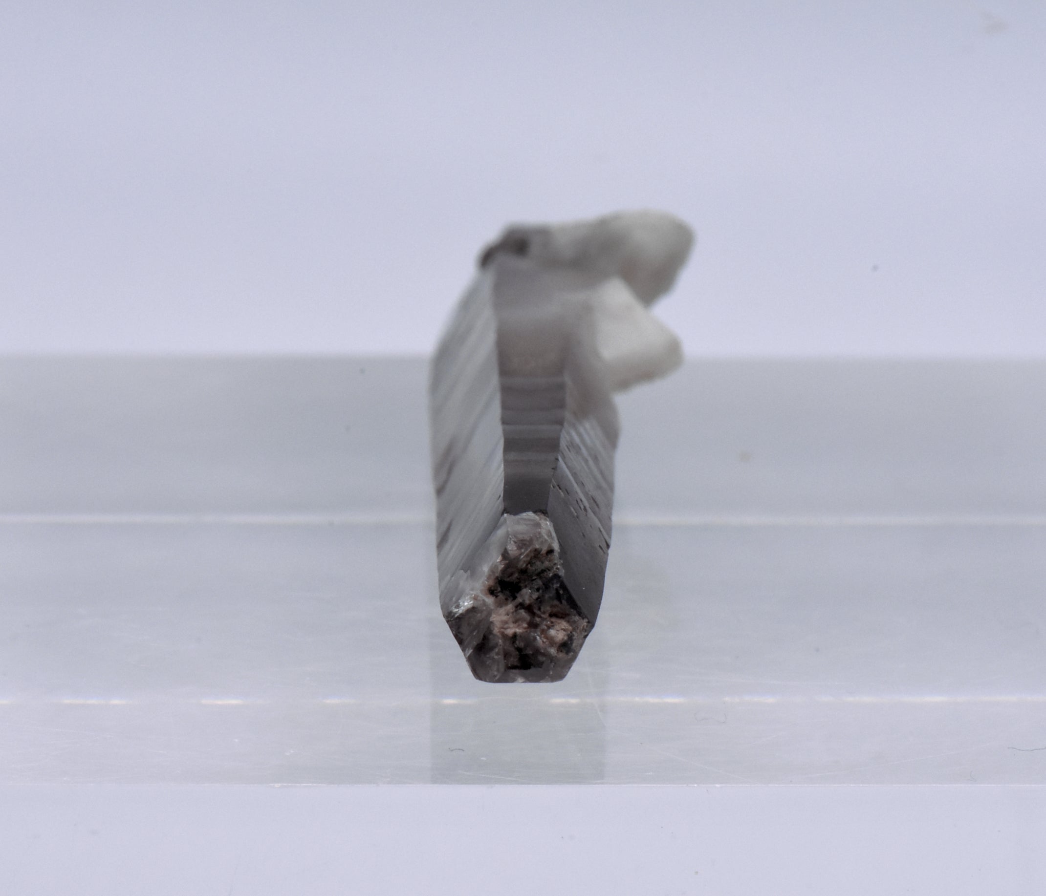 Doubly Terminated Smoky Quartz Crystal Mineral Specimen - Malawi