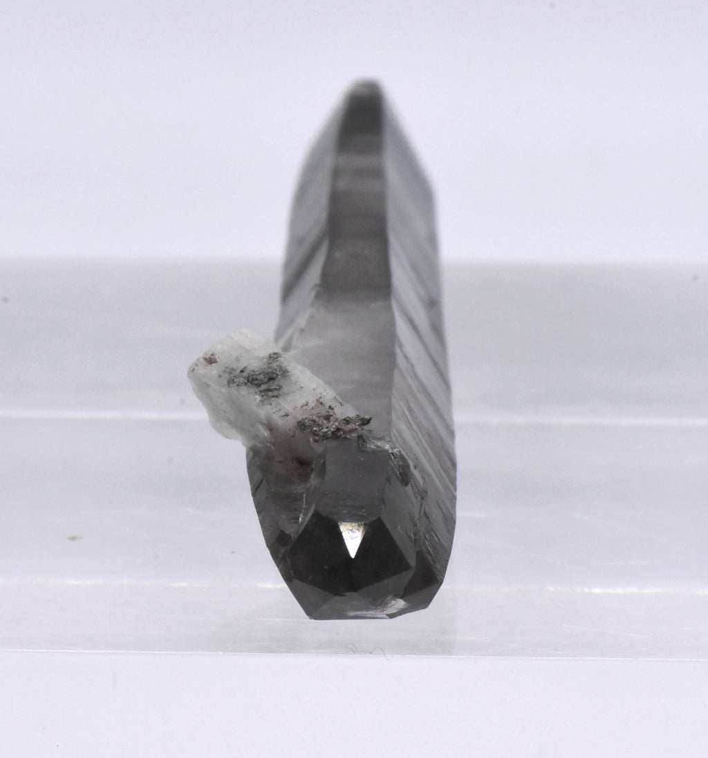 Doubly Terminated Smoky Quartz Crystal Mineral Specimen - Malawi