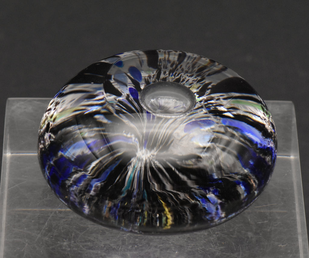 Vintage Hand Crafted Art Glass Paperweight