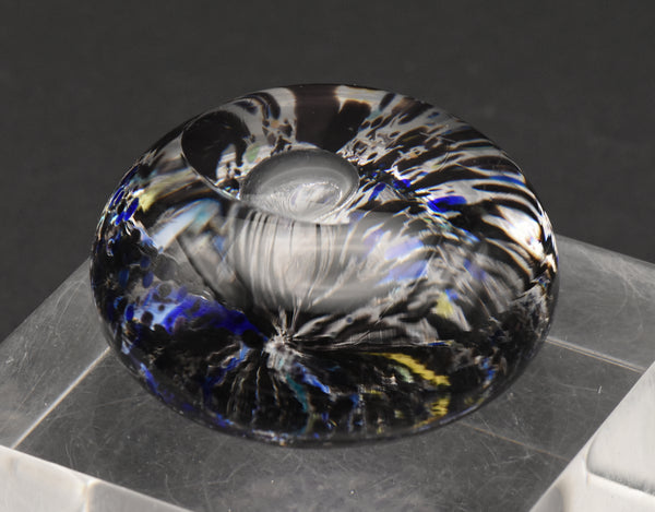 Vintage Hand Crafted Art Glass Paperweight
