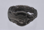 Vintage International Deep Silver Spoon Ring - Size 5