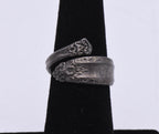 Vintage International Sterling Spoon Bypass Ring