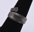 Vintage International Sterling Spoon Bypass Ring