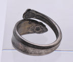 Vintage International Sterling Spoon Bypass Ring