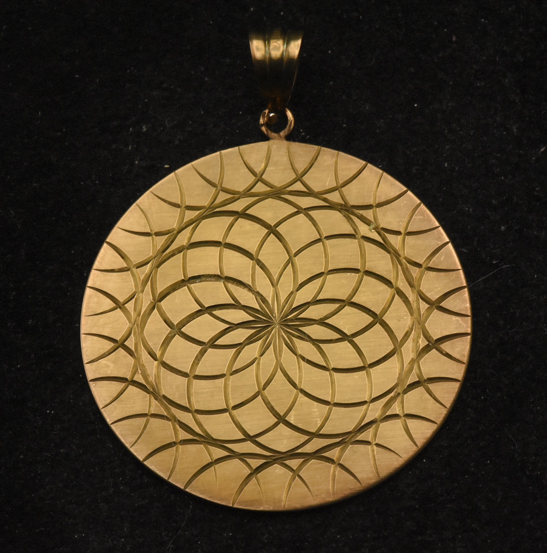 Gold Tone Sterling Silver Pendant