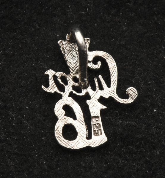 Vintage Sterling Silver "Sweet 16"  Pendant