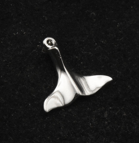 Rembrandt Charms - Vintage Sterling Silver Whale Tail Charm