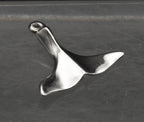 Rembrandt Charms - Vintage Sterling Silver Whale Tail Charm
