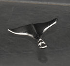 Rembrandt Charms - Vintage Sterling Silver Whale Tail Charm