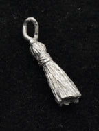 Vintage Pewter Graduation Cap Tassel Charm