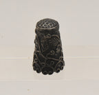 Vintage Sterling Silver Ornate Thimble