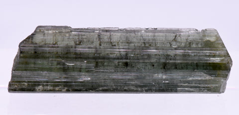 Green Elbaite Tourmaline Crystal Specimen - Brazil