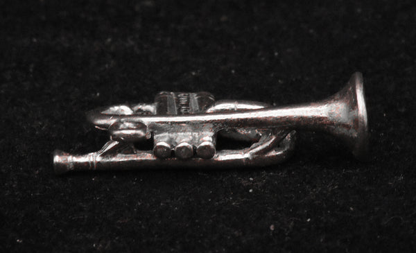 Vintage Sterling Silver Trumpet Charm