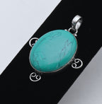 Sterling Silver Turquoise Pendant
