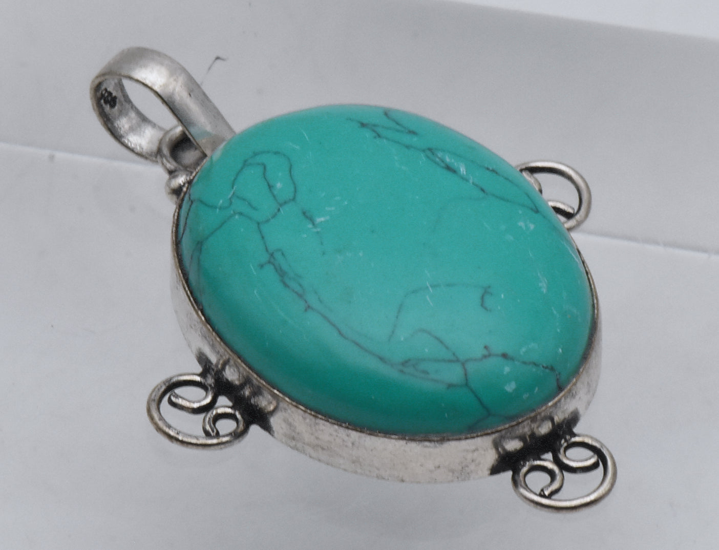 Sterling Silver Turquoise Pendant