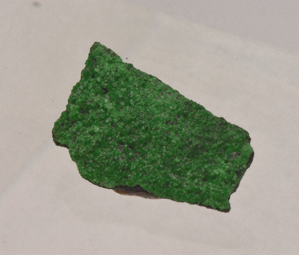 Uvarovite Crystal Cluster Thumbnail Specimen - Russia