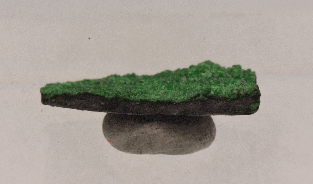 Uvarovite Crystal Cluster Thumbnail Specimen - Russia