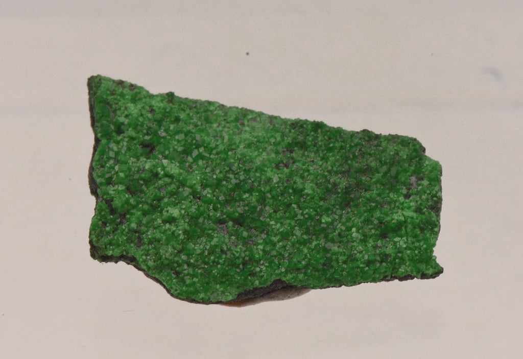 Uvarovite Crystal Cluster Thumbnail Specimen - Russia