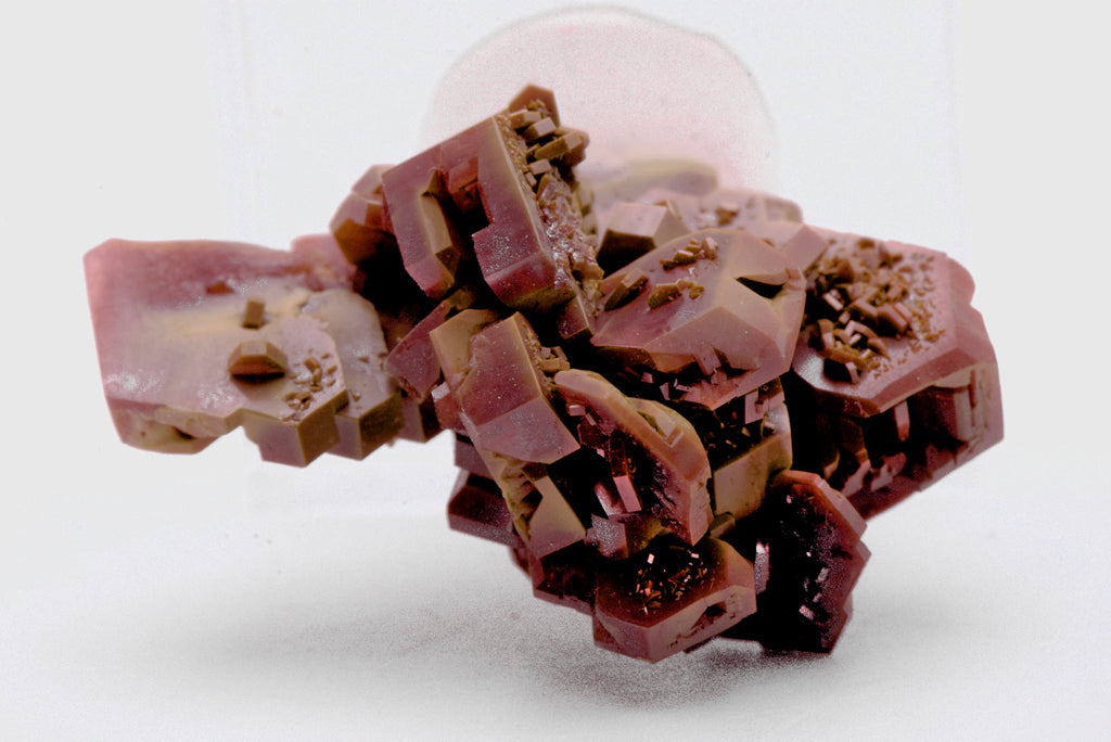 Vanadinite Crystal Cluster Mineral Specimen - Morocco