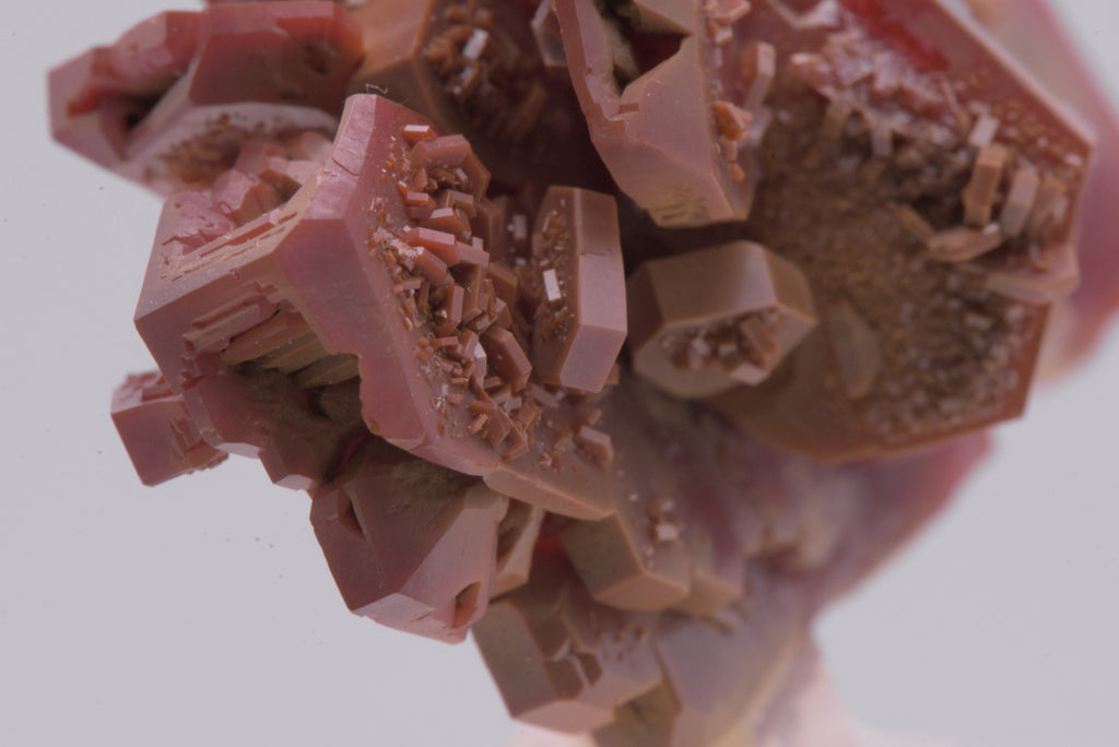 Vanadinite Crystal Cluster Mineral Specimen - Morocco