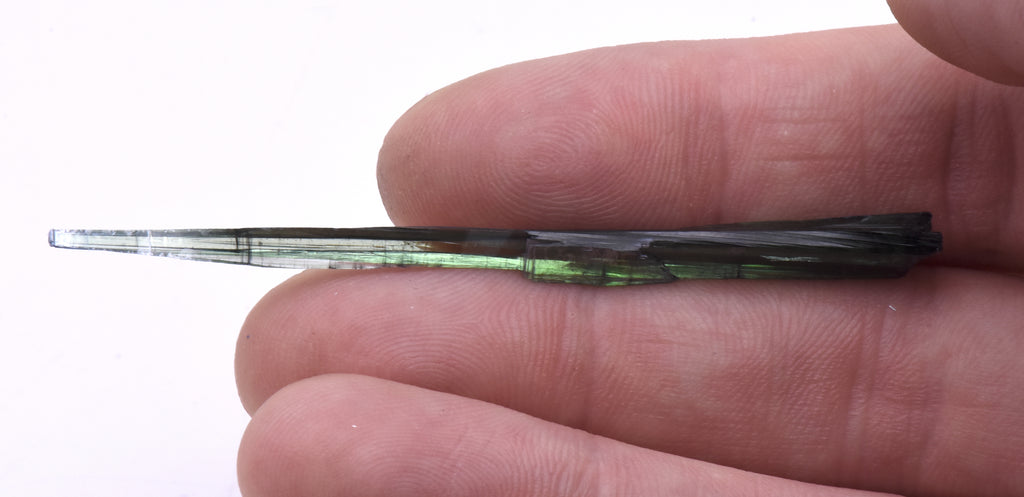 Green Vivianite Crystal Shard - Brazil