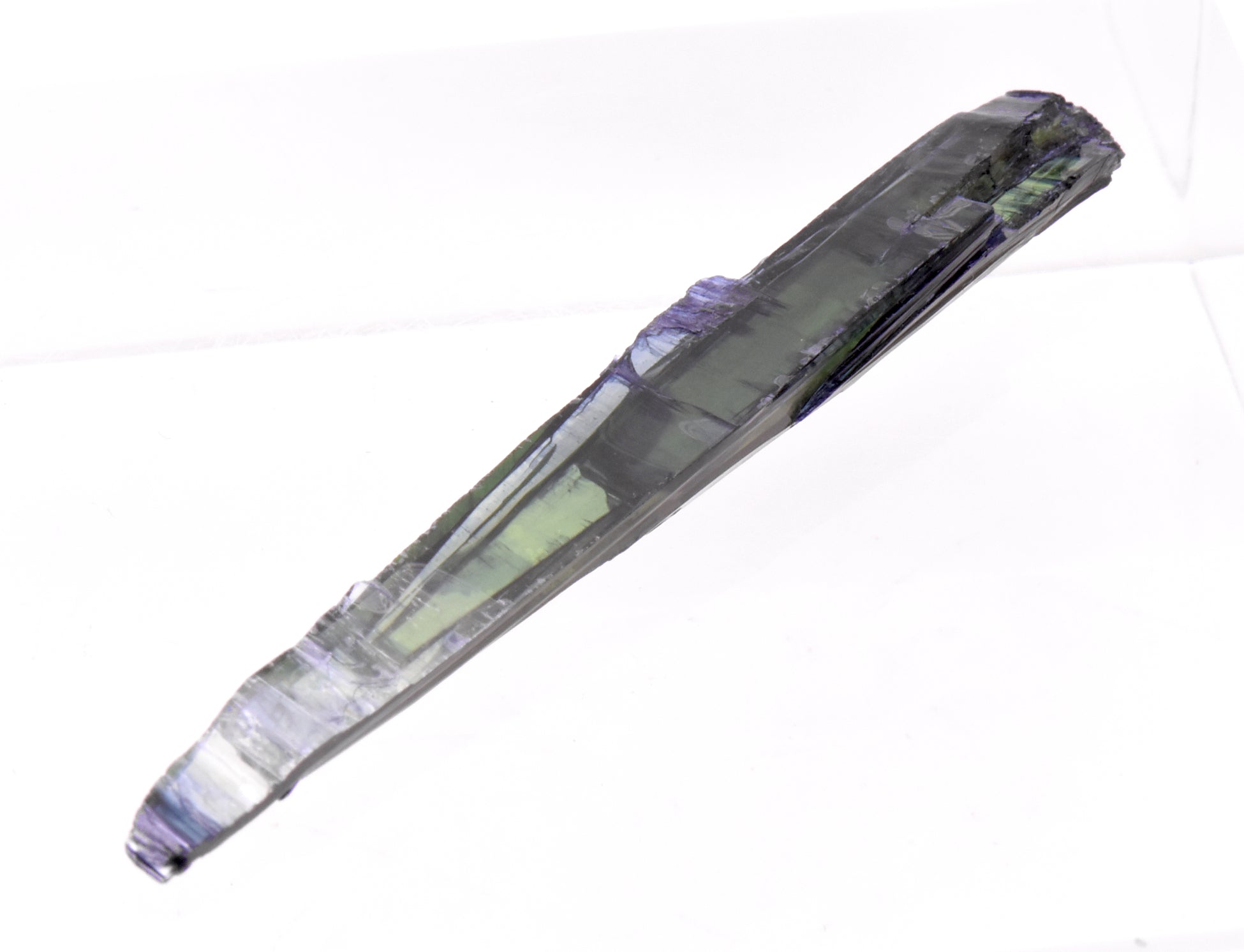 Green Vivianite Crystal Shard - Brazil